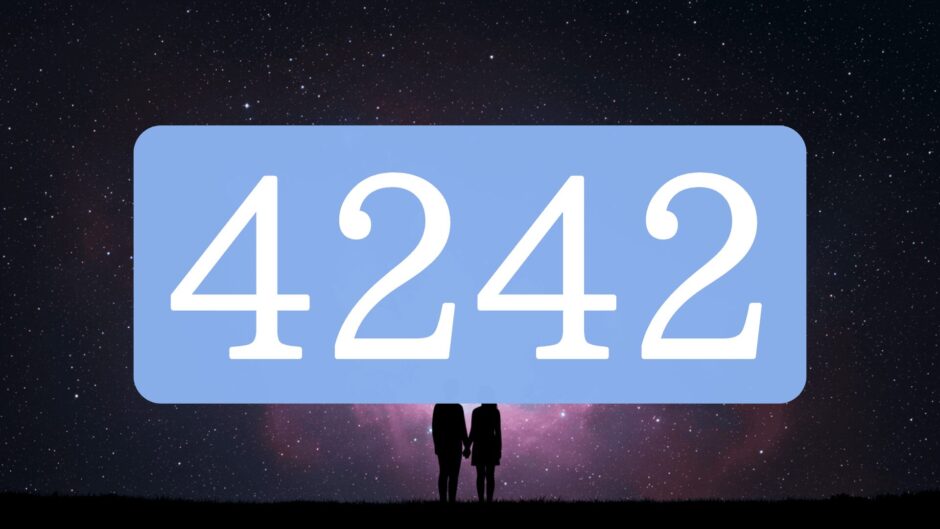 【4242】エンジェルナンバーのツインレイの意味とは？出会い・片思い・サイレント期間のメッセージ