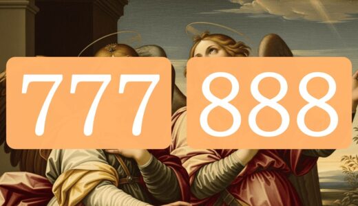 エンジェルナンバー777と888を同時に見る意味【今の道の先に真の豊かさがある】