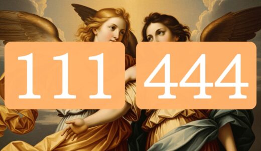 エンジェルナンバー111と444を同時に見る意味【無数の天使が支える】