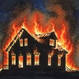 自宅の火事の夢は【一族繁栄の吉兆】夢占い師が意味・運勢・開運方法を解説